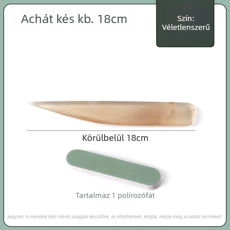 Ékszerek polírozó kése, Achát, Márka Win Win, Ékszerek karbantartásához, Eredet Kína