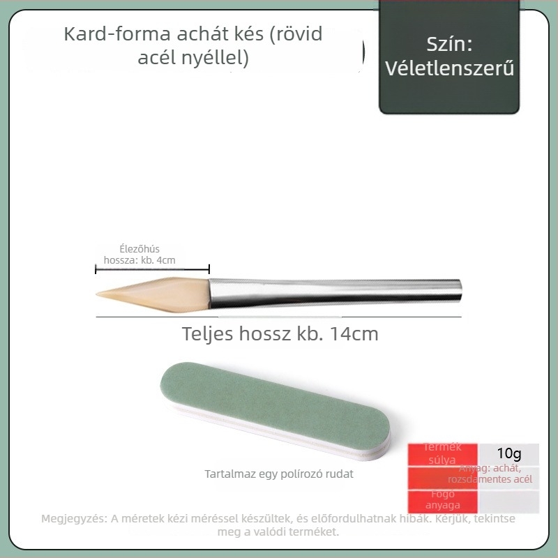 Ékszerek polírozó kése, Achát, Márka Win Win, Ékszerek karbantartásához, Eredet Kína