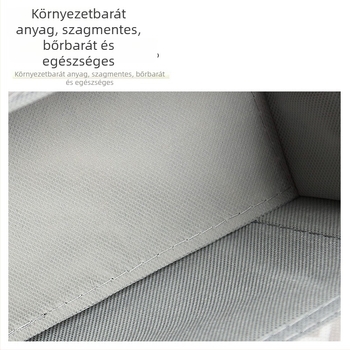 Ajtóhoz akasztható tároló, több rétegű nem szőtt anyagból, négy rekesz, garderób és hálószoba tárolásra, többfunkciós