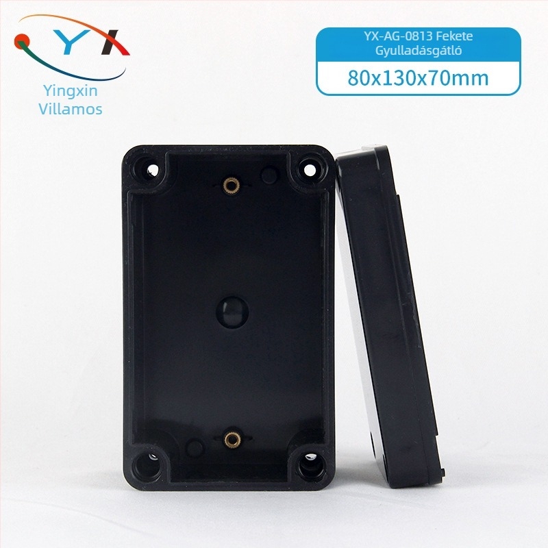 Kültéri vízálló ABS műanyag kapcsolódoboz, V0 tűzálló ház