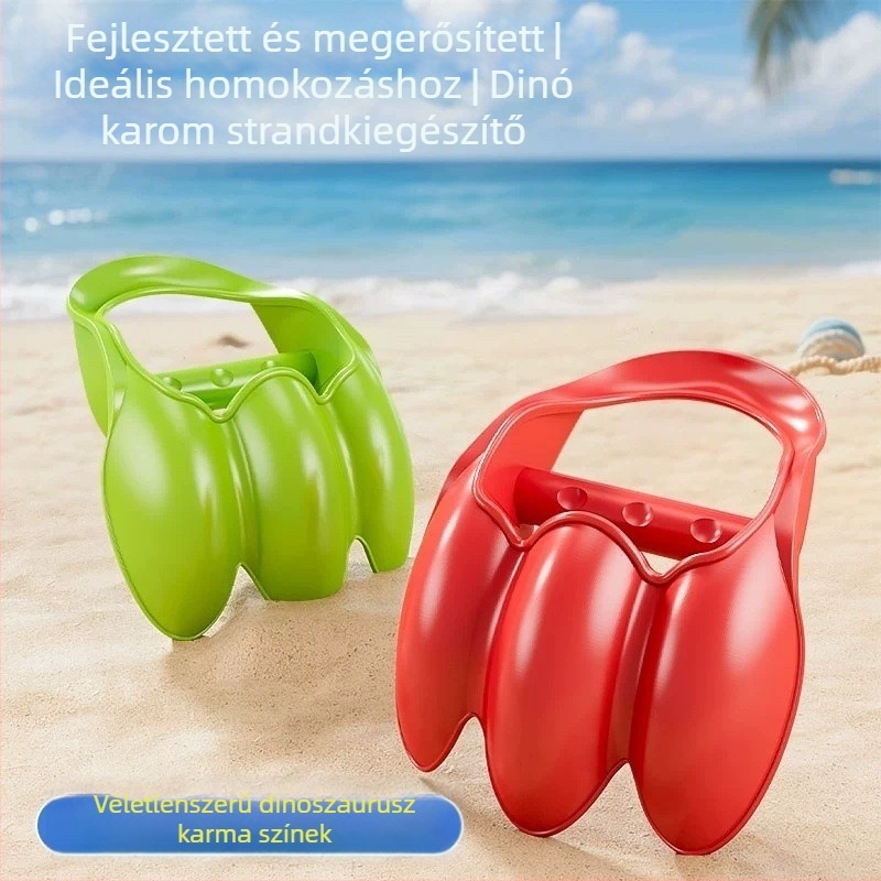 Gyerekek plázs játék autóval és homok- és havas játékokkal; műanyagból, 4–6 éveseknek; tartalmaz vödröt és ásót