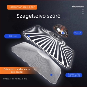 Boss páraelszívó szűrő: 8212 belső háló, 8210 füstvédő, 8010 olajszűrő háló