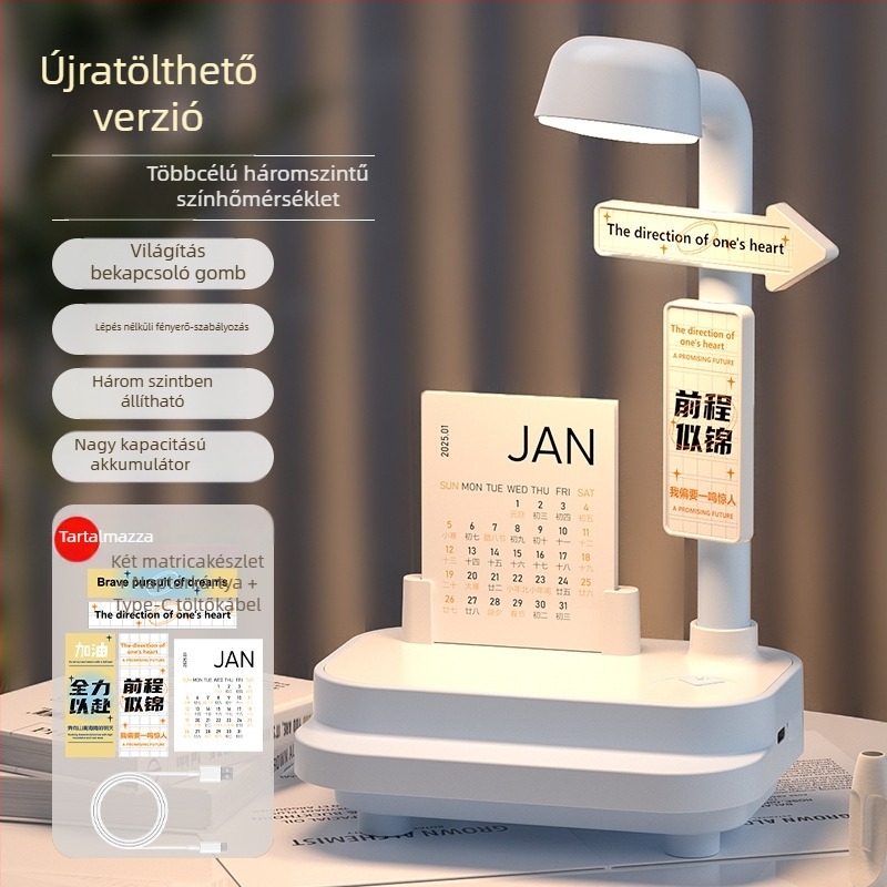 Kreatív Bluetooth audió éjjeli lámpa hálószobába – kétfunkciós asztali lámpa, 3 fényhőmérséklet, 1200Ah akkumulátor, 5V/2A