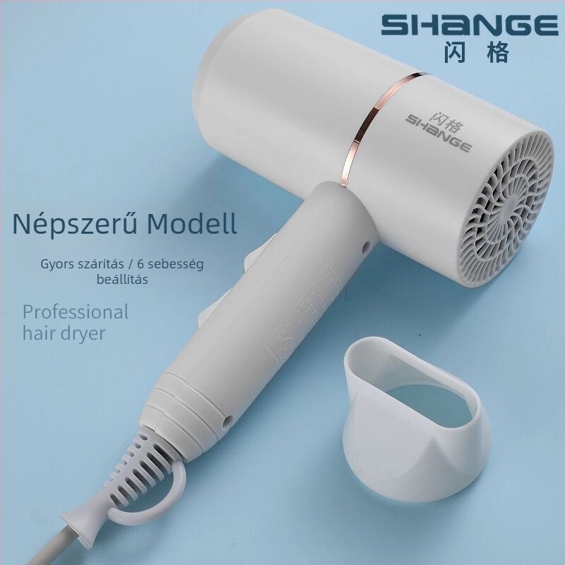 Hajszárító 1800W, 220V, kefés motor, hideg/meleg levegő, túlmelegedés elleni védelem