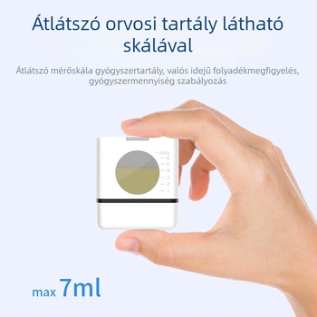 BK-SY01 elektromos fejbőrmasszázs fésű, gombelemre működik, viszketés elleni és fejbőr nyugtatása