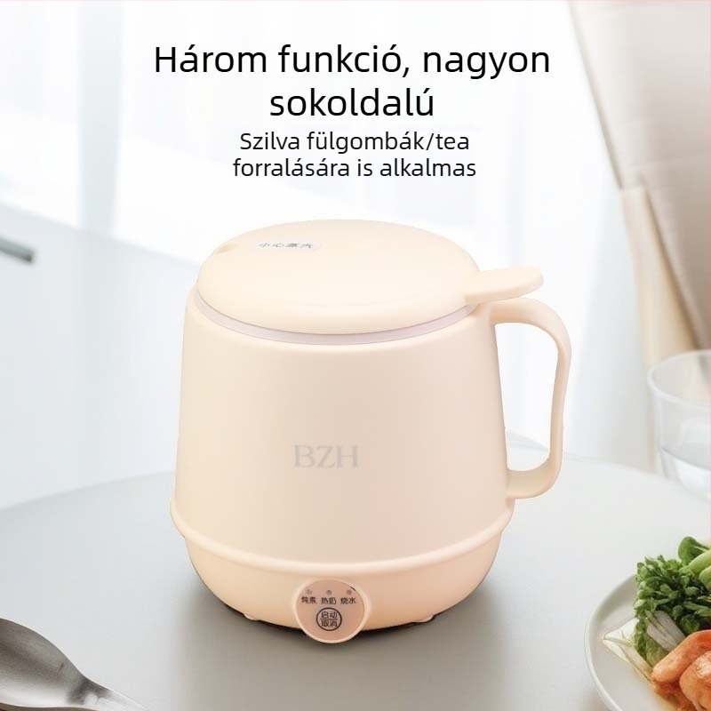 Kávé, tej és tea melegítő elektromos pohár – multifunkcionális teakeverő eszköz, túlmelegedés elleni védelem és száraz égetés elleni védelem, 300W