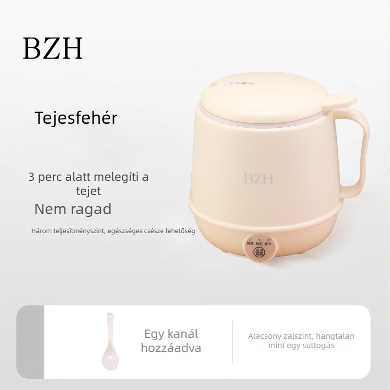 Kávé, tej és tea melegítő elektromos pohár – multifunkcionális teakeverő eszköz, túlmelegedés elleni védelem és száraz égetés elleni védelem, 300W