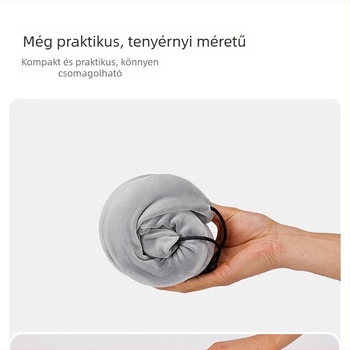 U alakú nyakpárna utazáshoz memóriahab töltettel, univerzális illeszkedés, márka Sincere and Warm, tömeg kevesebb mint 0,5 kg
