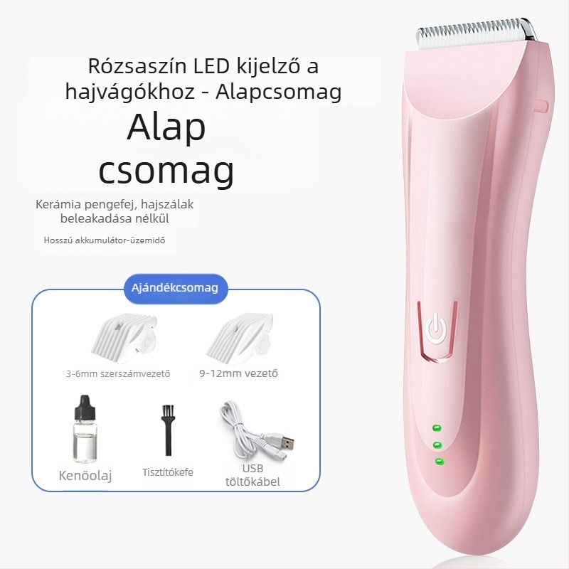 Baba hajvágó, csendes működés, 50W, újratölthető, kerámia penge