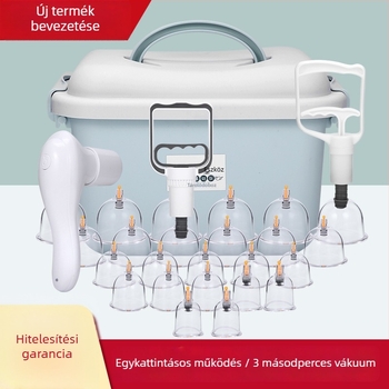 Kangji vákuumos köpölygép készlet, 10 db, műanyag, 1 kg