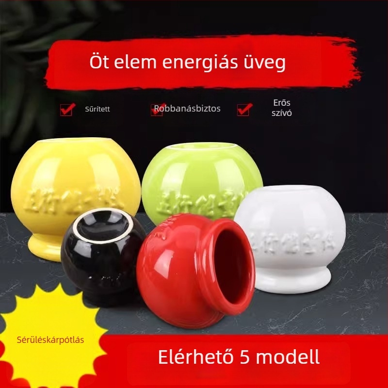 Jin Shengtang kerámia kupping készülék, 1 darab a csomagban, tömeg 60 g, hitelesített magánmárka