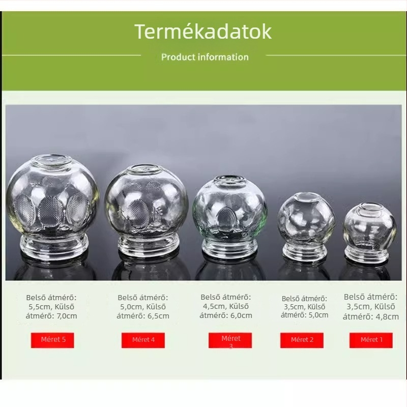 Jin Shengtang kerámia kupping készülék, 1 darab a csomagban, tömeg 60 g, hitelesített magánmárka