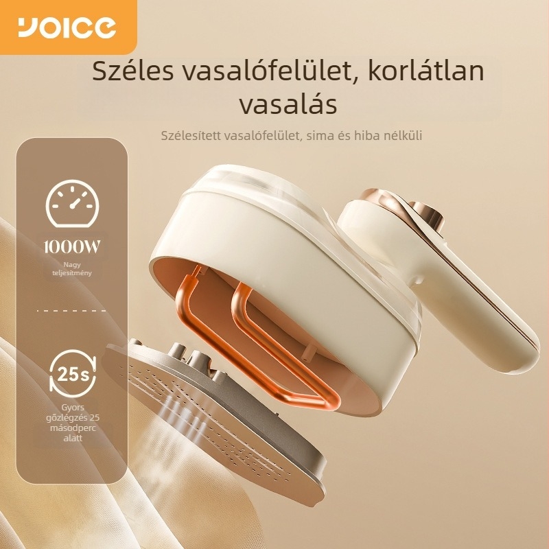 Yoice ruhaszárító gőzölő készülék, kézi, hordozható, 1000W, 111-240V AC, tartály kevesebb mint 0.8 L