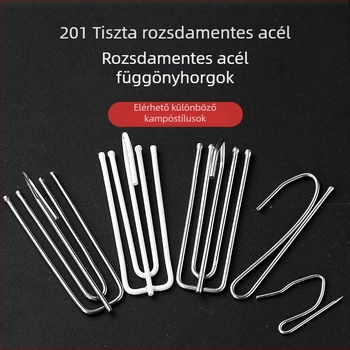 S alakú függönykampó – vasból készült, modern minimalist stílus