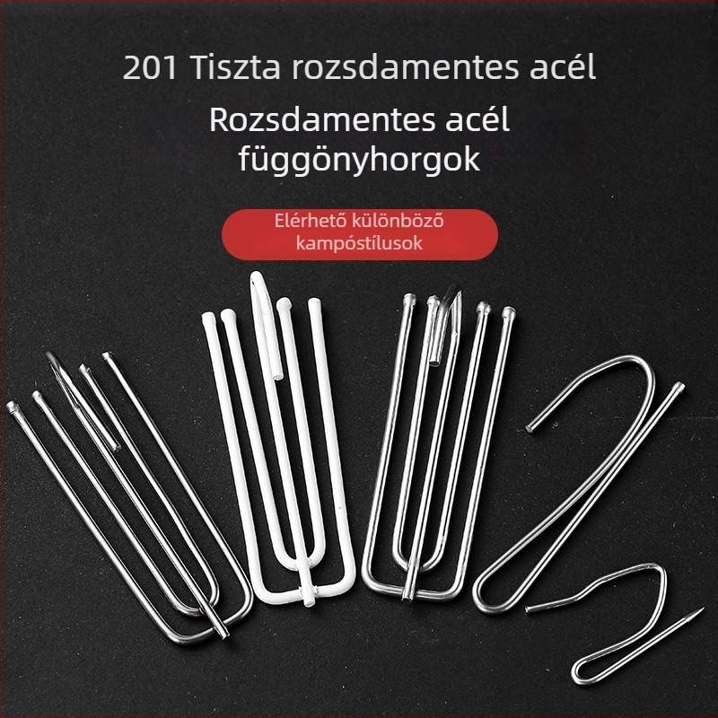 S alakú függönykampó – vasból készült, modern minimalist stílus