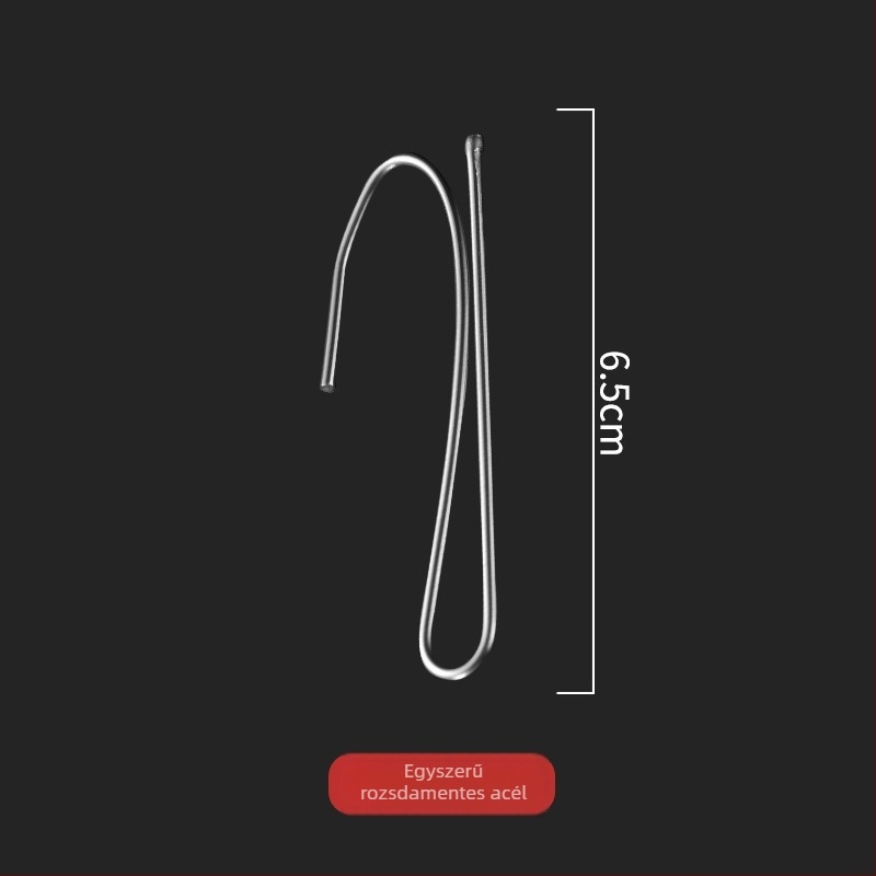 S alakú függönykampó – vasból készült, modern minimalist stílus
