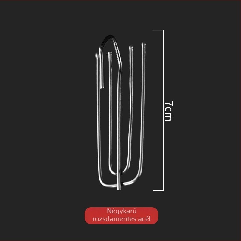 S alakú függönykampó – vasból készült, modern minimalist stílus
