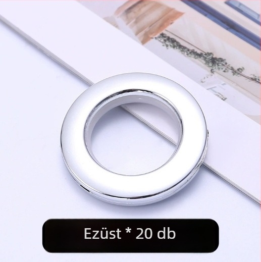 20 mágneses függönygyűrű Római rúdhoz – körgyűrűk, modern minimalist stílus, Neck Strength márka