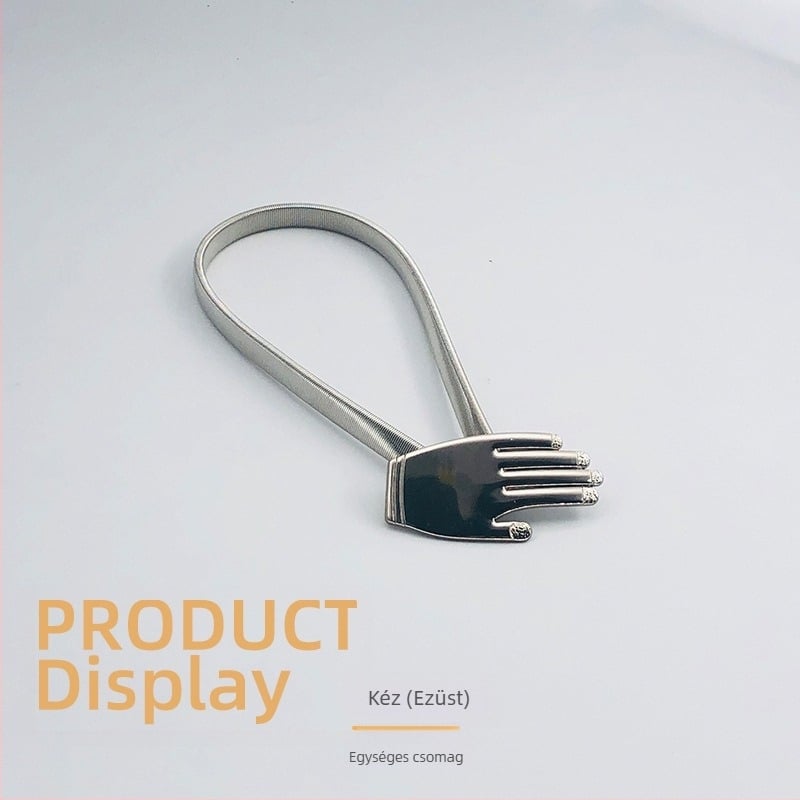 Fém függönyöv rugócsuklóval - skandináv stílus, egyszerű dizájn, testre szabható