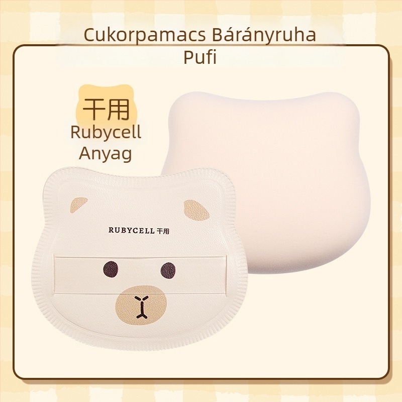 GECOMO púderpúder-készlet – hidrofíliás nem-latex anyag, csepp alakú, a hibátlan sminkfelvitelhez