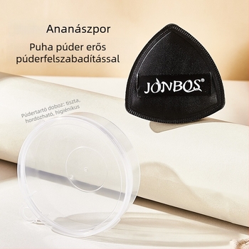 Púderpúder az air cushion alapozóhoz - száraz és nedves kettős használat, hidrofíliás, latexmentes, csepp alakú