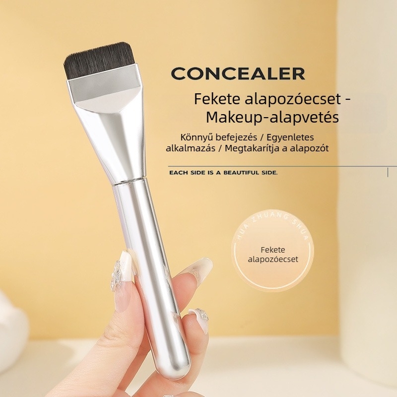 Púderpúder az air cushion alapozóhoz - száraz és nedves kettős használat, hidrofíliás, latexmentes, csepp alakú