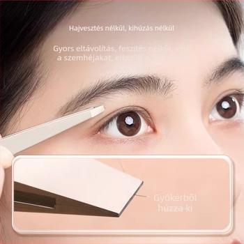 Niliya Magas precizitású szemöldökcsipesz – eszközkészlet szemöldökhöz, szempillákhoz és finom szőrökhöz