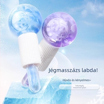 Nilya Szépség Eszköz: Ice Wave Ball és Beauty Ice Hammer – kézi masszázs eszköz szemre és arcra, negatív ionokkal, nem elektromos, eredet Guangzhou, 3 éves élettartam
