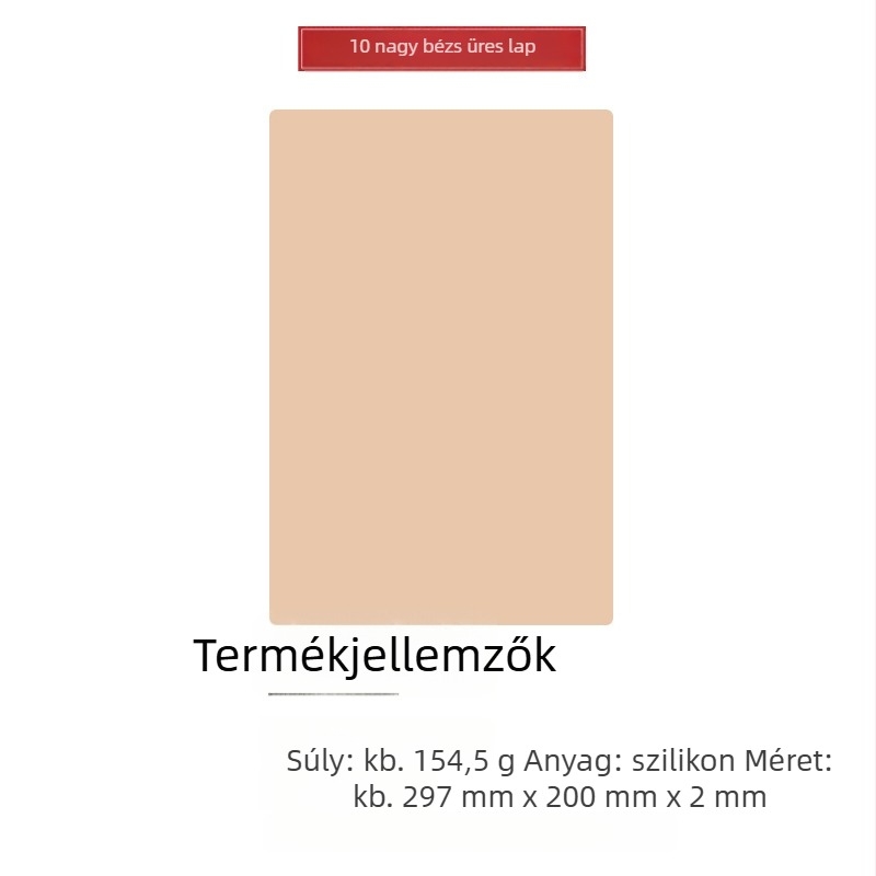 Tetoválás gyakorló bőre a szemöldökhöz, szilikon, imitációs bőr, univerzális használat, kb. 180 g