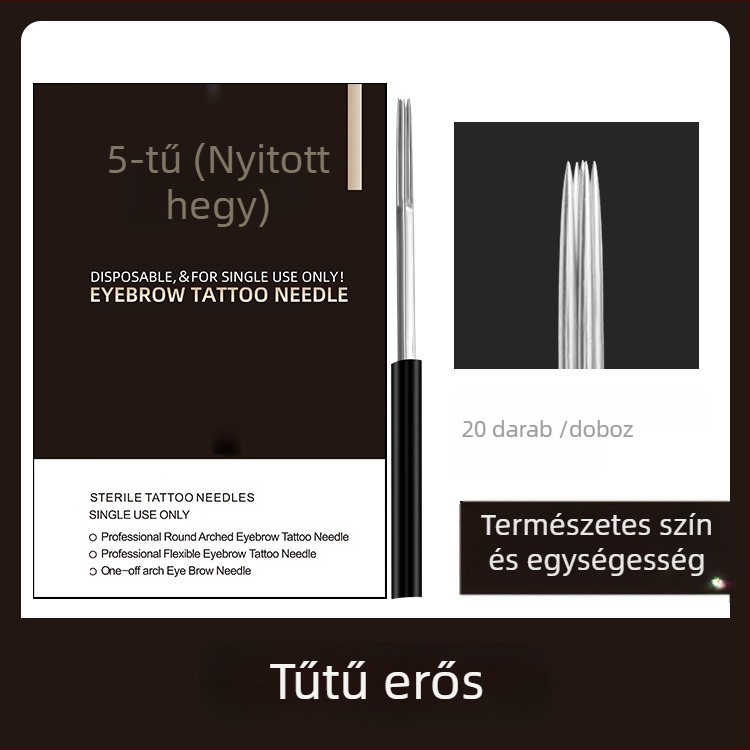 Szemöldök árnyékoló tűlap – Indy márka, általános használat, licencelt magáncímke