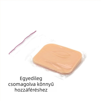 Silikon gyakorló bőr 3D szemöldök és szemhéj tetoválás gyakorlásához, univerzális használat, 30 g