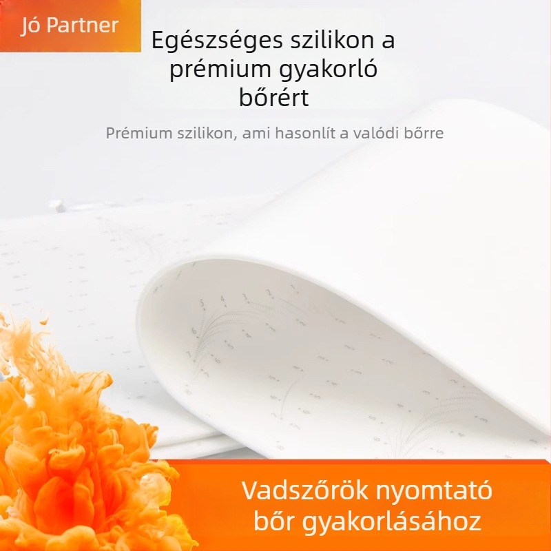 Szemöldök tetoválás gyakorló bőr, lágy szilikon textúrával, kezdőknek. Import: Nem; Univerzális felhasználás.