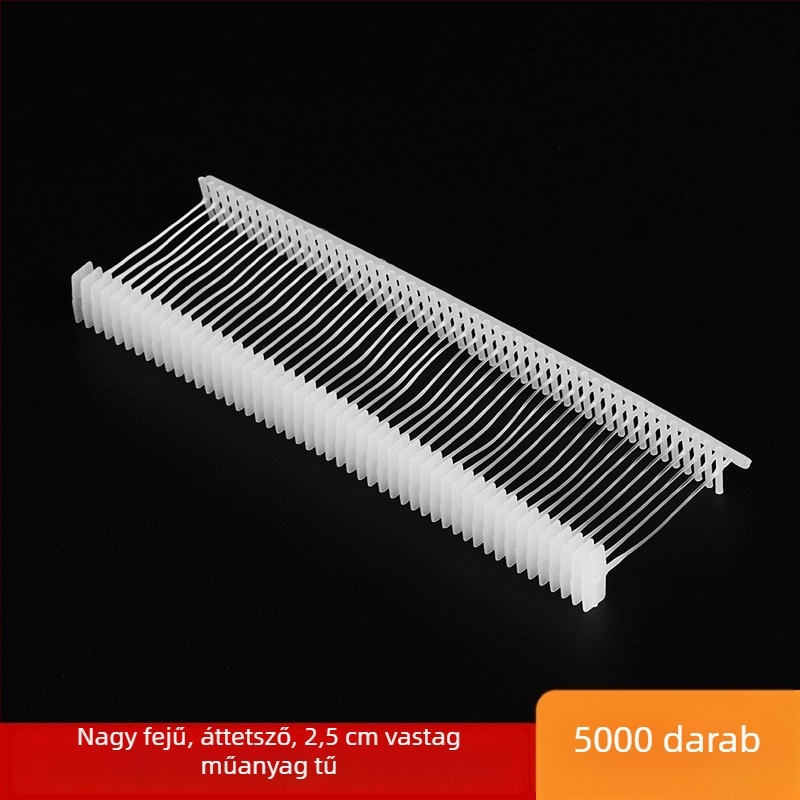 Címke pisztoly tű – Nagy fejű, Vastag műanyag, I-alakú szélesített hegy, PP anyag