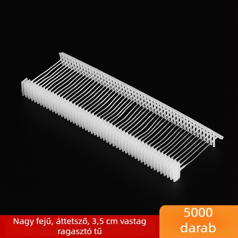 Címke pisztoly tű – Nagy fejű, Vastag műanyag, I-alakú szélesített hegy, PP anyag