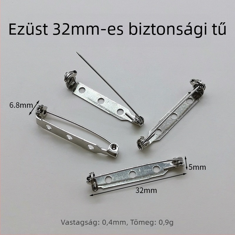 Corsage-pin, fém, modern minimalist stílus (Anyag: Vas; Feldolgozás: Elektroplating; Alkalmazás: Ruházat)