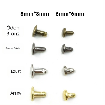 120 darabos kétoldalas patent felhelyező szerszámkészlet bőr ruházathoz — Xinghu