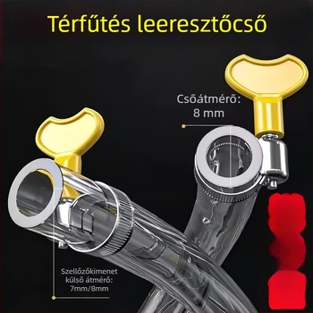 Padlófűtés vízleadó csőelosztó - PVC, csatlakozóanyag: műanyag, márka Hangge, stílus modern egyszerű, hordozható