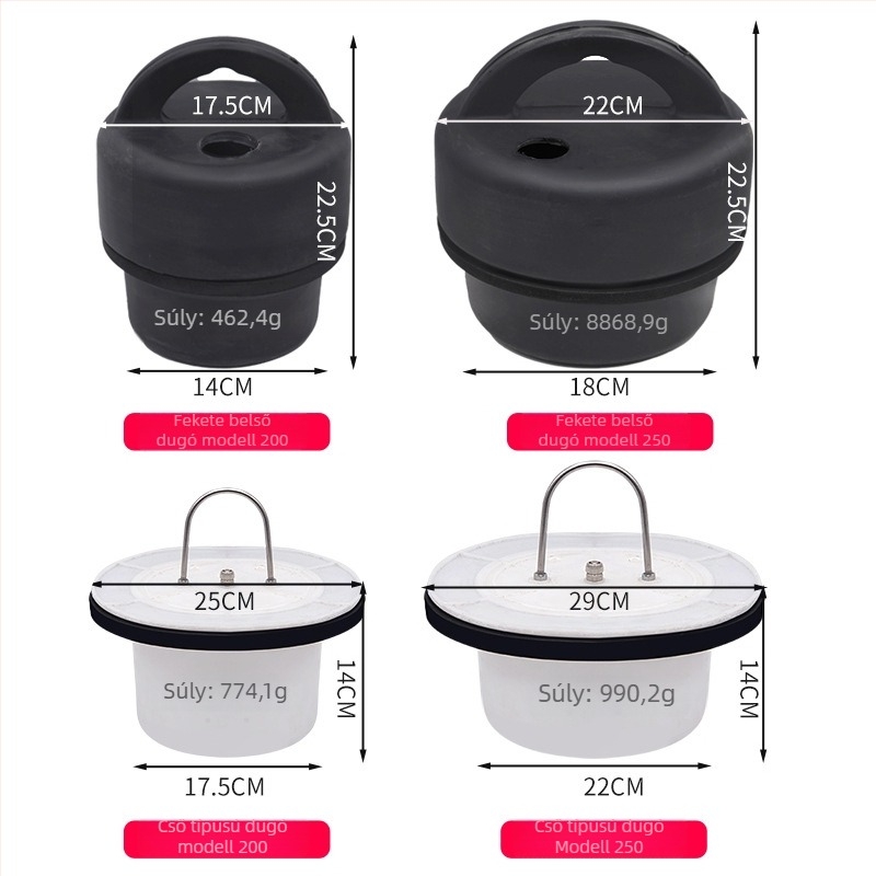 Tenyésztéshez készített trágyalefolyó szelep – 200-as típus és 250-es típus, tenyésztési berendezés, minőségbiztosítás