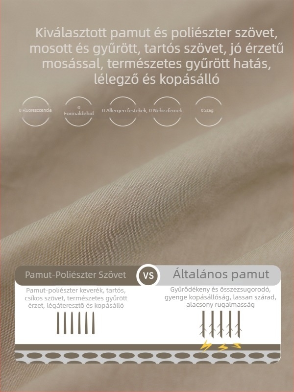 Gyermekeknek szóló ing reveres gallérral, pamut anyag, hosszú ujjú, gyorsan száradó külső, ősz 2025