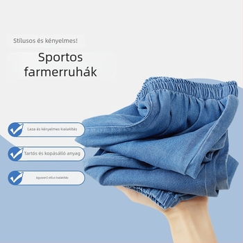 Fiúknak anti-szúnyog Lyocell nadrág, casual sportos stílus, elasztikus derekú, 9/10 hossz, nyár