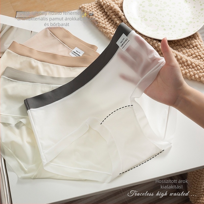 Könnyű ice silk rövidnadrág antibakteriális 7A kivitel, pamut bélés, középmagas derekú, lélegző