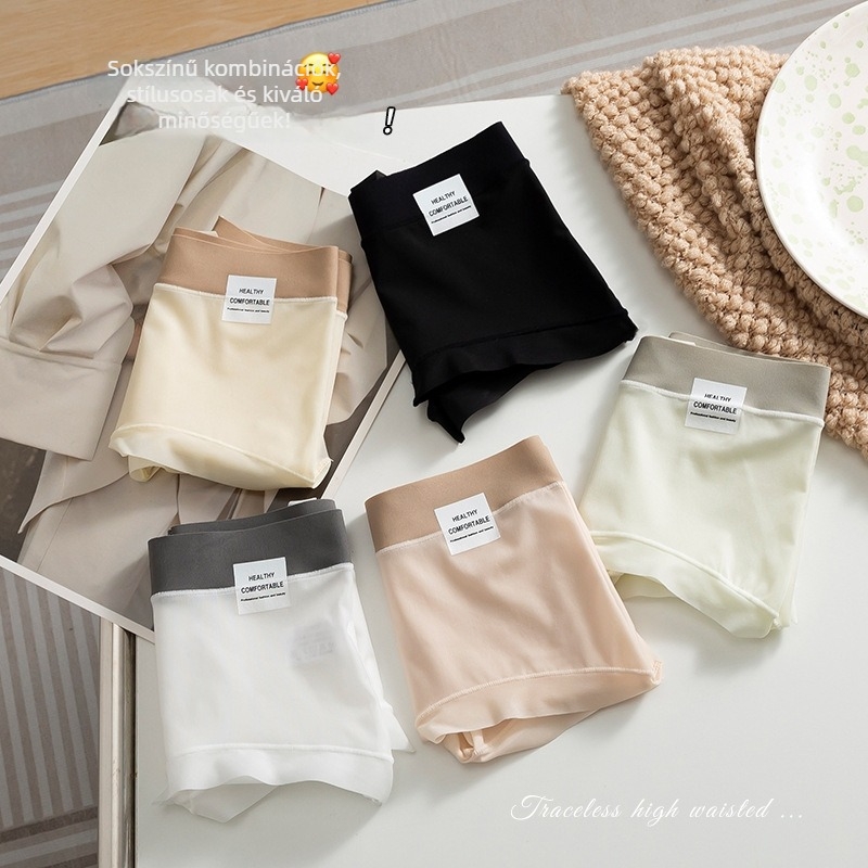 Könnyű ice silk rövidnadrág antibakteriális 7A kivitel, pamut bélés, középmagas derekú, lélegző