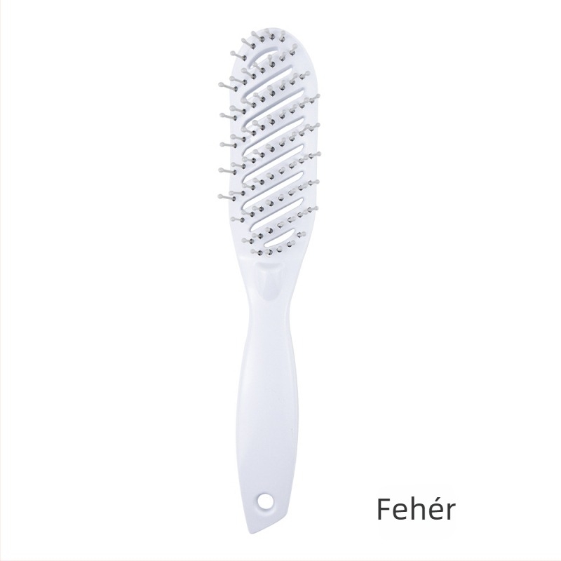 Craftsman Hajfésű — Anyag: ABS+Nylon, Ívelt Üreges Kialakítás, Sima Felület, Férfi Stílushoz