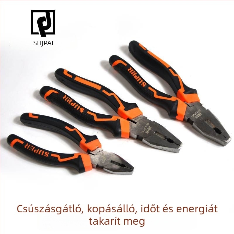 Lapos orrú fogó – ipari minőség, többfunkciós, erőfeszítést megtakarító, ismeretlen ötvözet