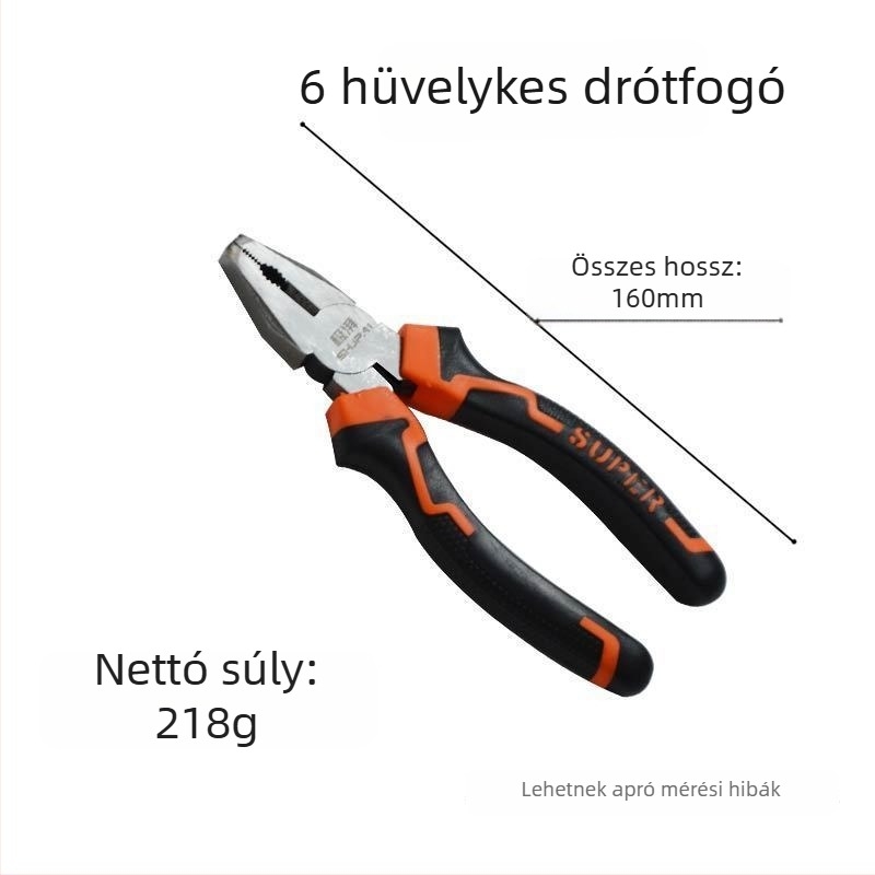 Lapos orrú fogó – ipari minőség, többfunkciós, erőfeszítést megtakarító, ismeretlen ötvözet