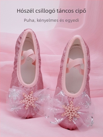 Aizoi tánc cipők lányoknak – bőr talppal