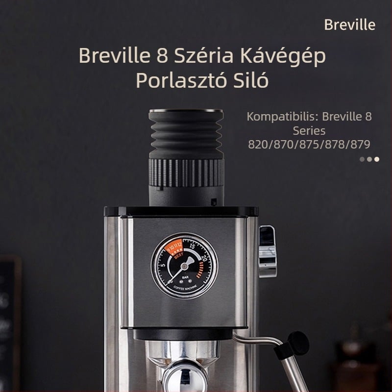 Breville 875/880 kávégép babtartály tisztító eszköz – alumíniumötvözet és szilikongél, modern egyszerű dizájn