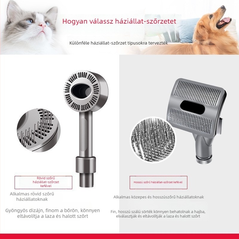 Dyson porszívó kiegészítő – kefés fej a háziállat szőréhez, V6/DC modell