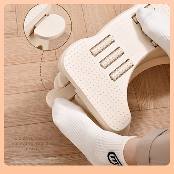 Állítható, összecsukható műanyag lábtámasz irodába és otthonra, fürdőszobába