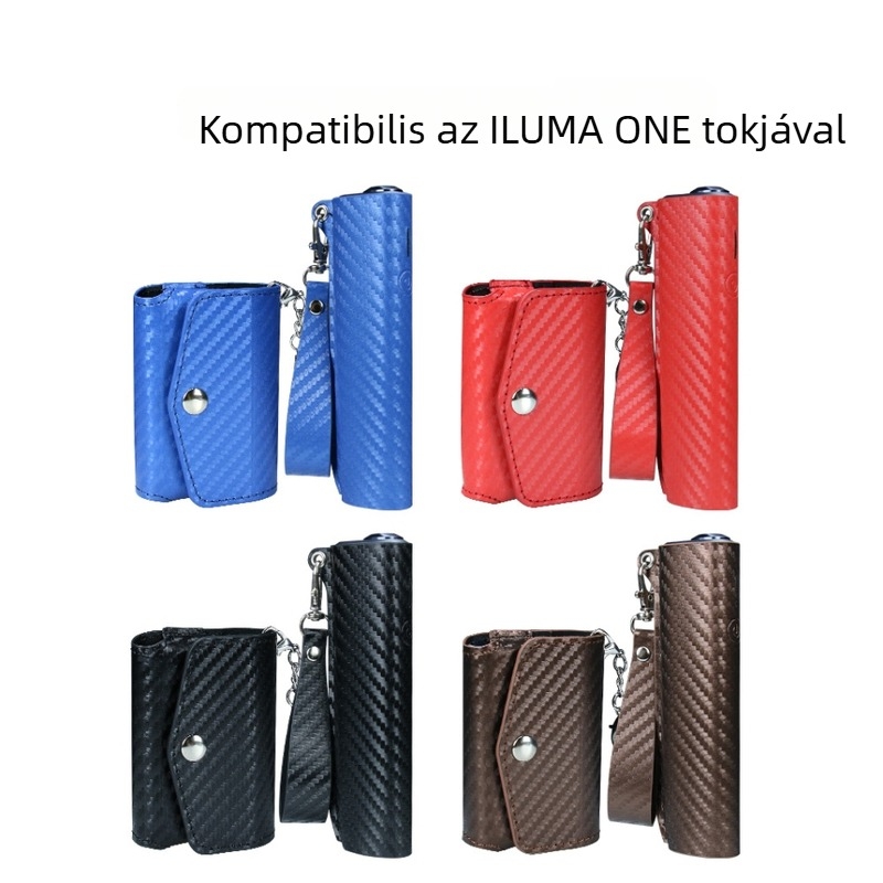 PU bőr cigarettatartó tok dekorációval és tárolással – OEM márka, logó nyomtatás, testreszabás